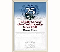 25 Year abadge logo